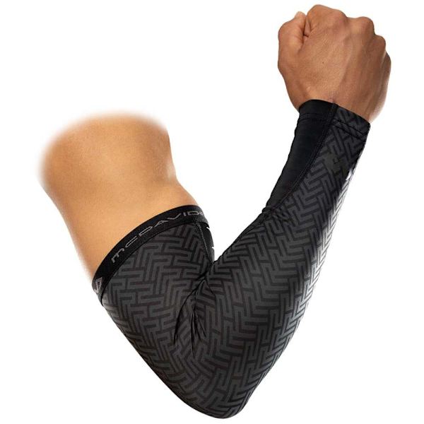 Mc David X-fitness Dual Layer Compression Käsivarrensuojat Musta M Mies