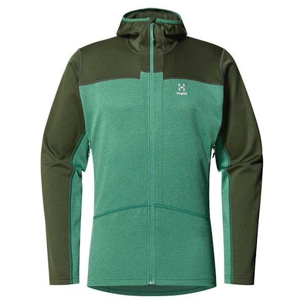 Haglofs Roc Flash Mid Sweatshirt Med Lynlås Grøn S Mand