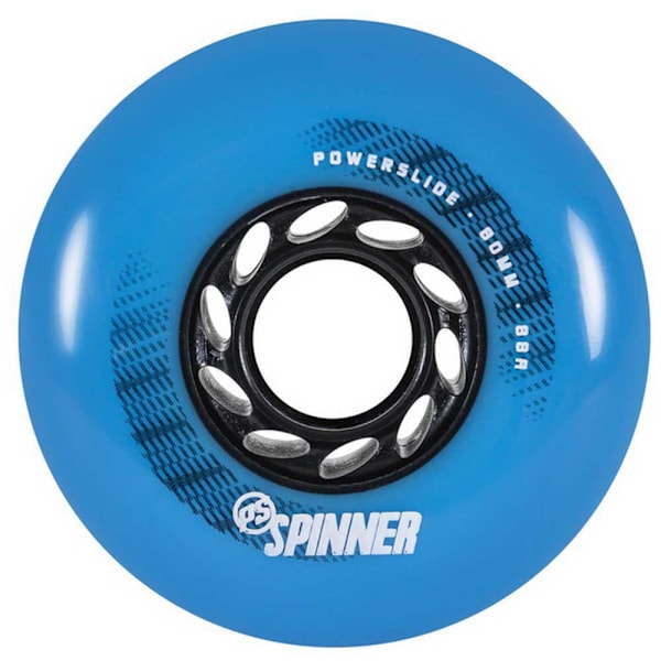 Powerslide Spinner 4 Units Blå 80 mm
