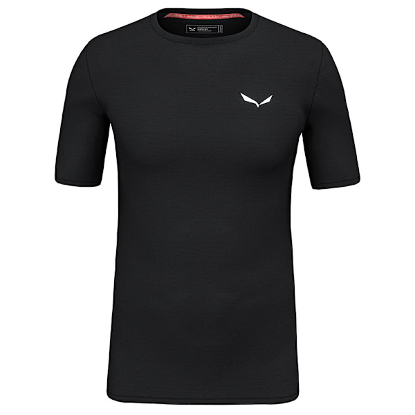 Salewa Cristallo Warm Kortærmet Baselayer Sort M Mand