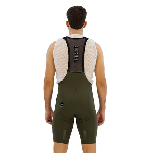 Santini Plush Cykelbyxor Grönt S Man