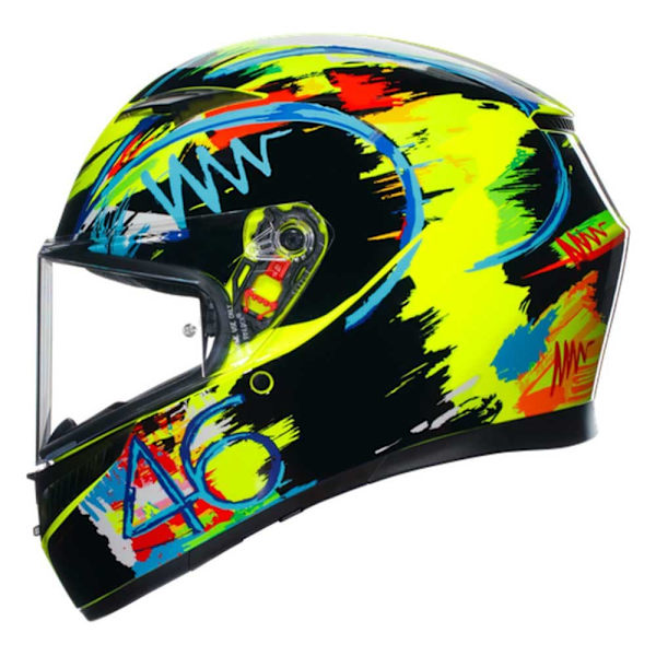 Agv K3 E2206 Mplk Fullface-hjälm Flerfärgad 2XL