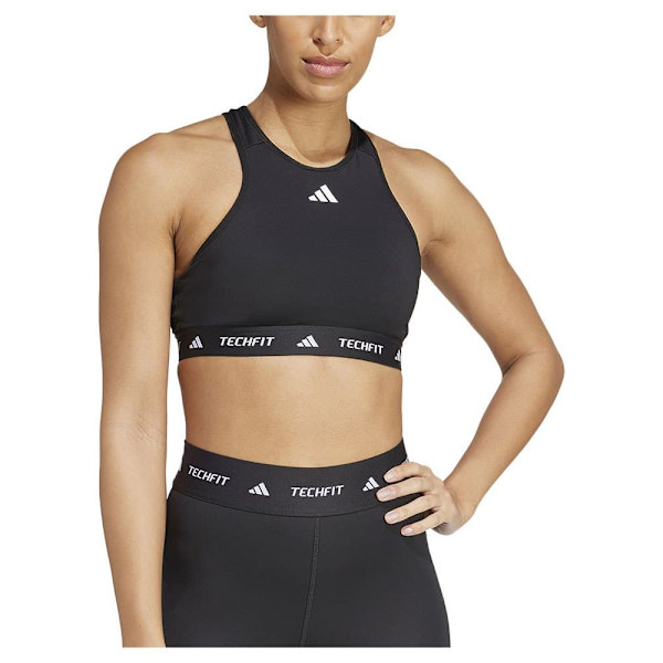 Adidas Techfit High Neck Sport-bh Med Medium Stöd  S / CD Kvinna