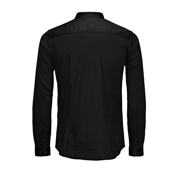 Jack & Jones Lang Ærmet Skjorte Prparma Sort XL Mand