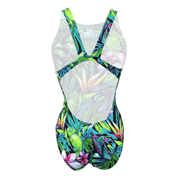 Turbo Badedragt Jungle Bird Orange S Kvinde