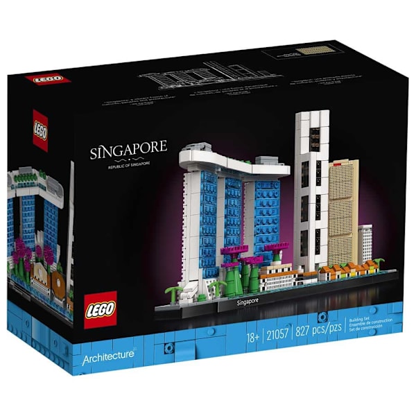 Lego Singapore Flerfarvet