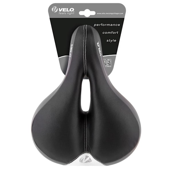 Velo Satula Newport Gemini Musta 212 mm
