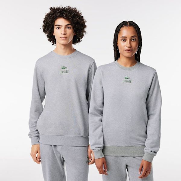 Lacoste Sweatshirt Sh1156 Grå M Mand