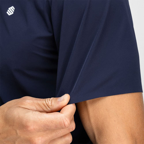 Siroko Birkdale Navy Kortärmad Polotröja  XL