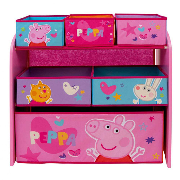 Peppa Pig Skuffe Organizer Bøjle 6 Rosa