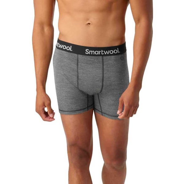 Smartwool Bokser Brief Grå L Mand