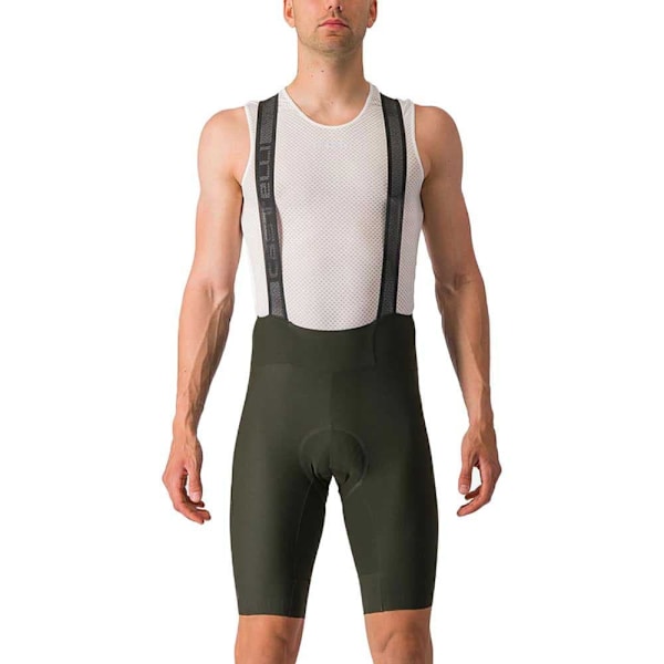 Castelli Haklappshorts Espresso Svart M Man
