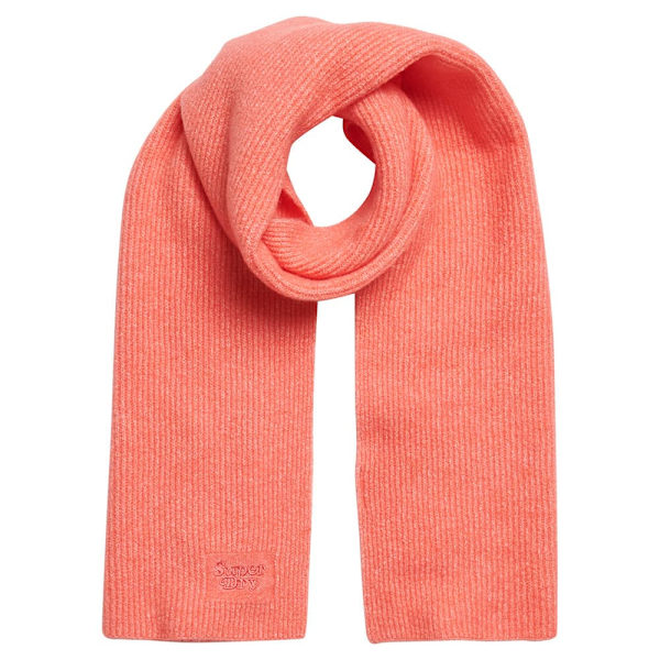 Superdry Soft Rib Halstørklæde Orange  Mand