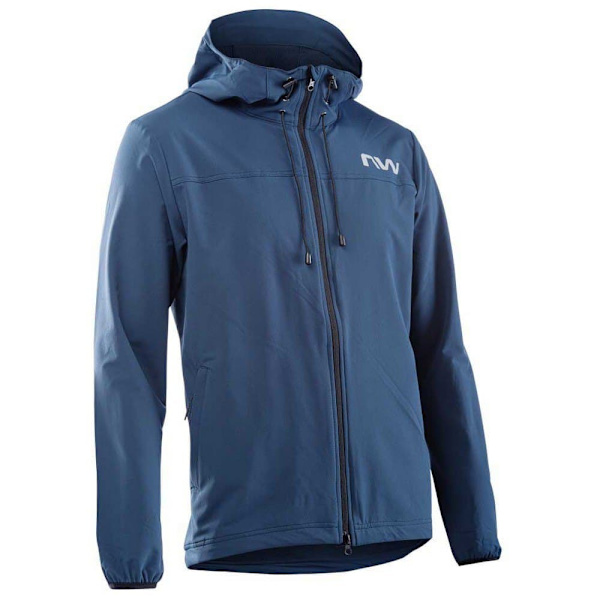 Northwave Jacka Rampage Lightshell Blå M Man