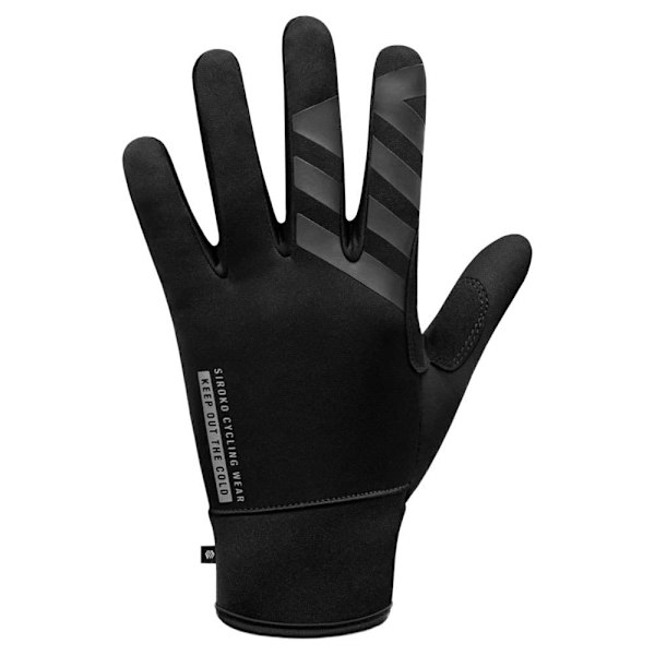 Siroko Lange Handsker Vestkapp Sort S Mand