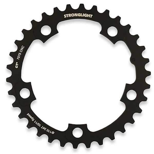 Stronglight Ketjurengas Ct2 Dura Ace/ultegra 110 Bcd Musta 39t