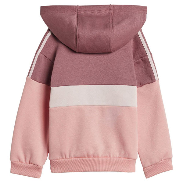 Adidas Tiberio 3 Stripes Colorblock Fleece Träningsdräkt Rosa 0-3 Months Pojke