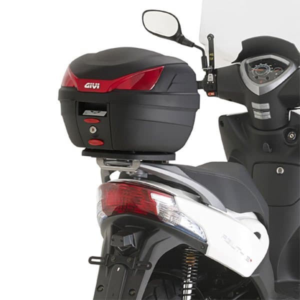 Givi Monolock Toppfodral Bakre Rack Kymco Agility 50/125/150/200 R16+ Svart