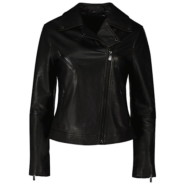 Salsa Jeans Jakke Fitted Perfecto Sort M Kvinde