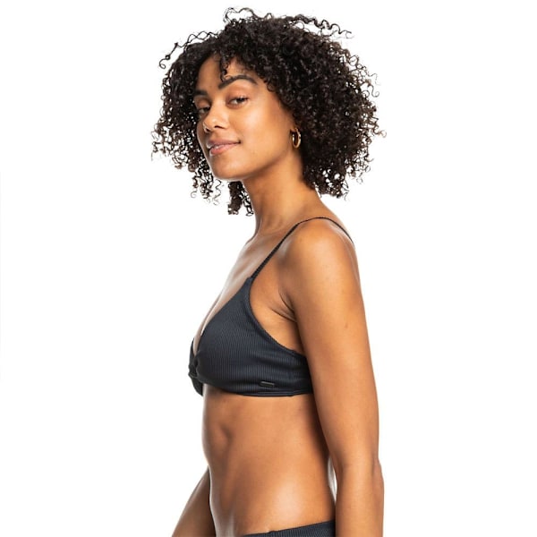 Roxy Bikinitopp Rib Love The Surf Knot Svart S Kvinna
