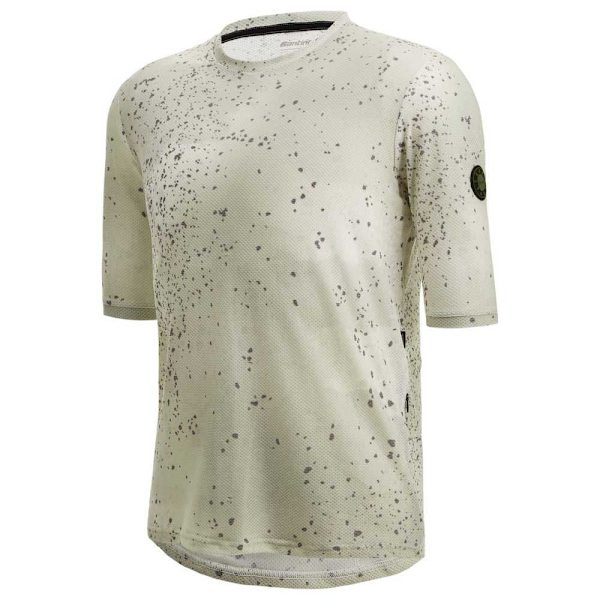 Santini Fango Delta T-shirt Med Korta ärmar Grå 2XL Man