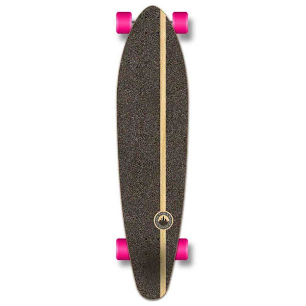 Yocaher Longboard Kicktail Ruoute 66 The Run 40´´ Flerfärgad 10 Inches