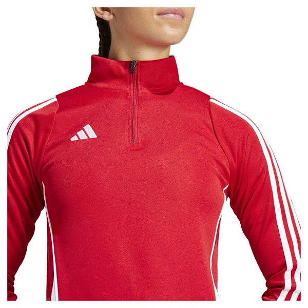 Adidas Half Zip Sweatshirt Training Tiro24 Röd 2XS / Regular Kvinna