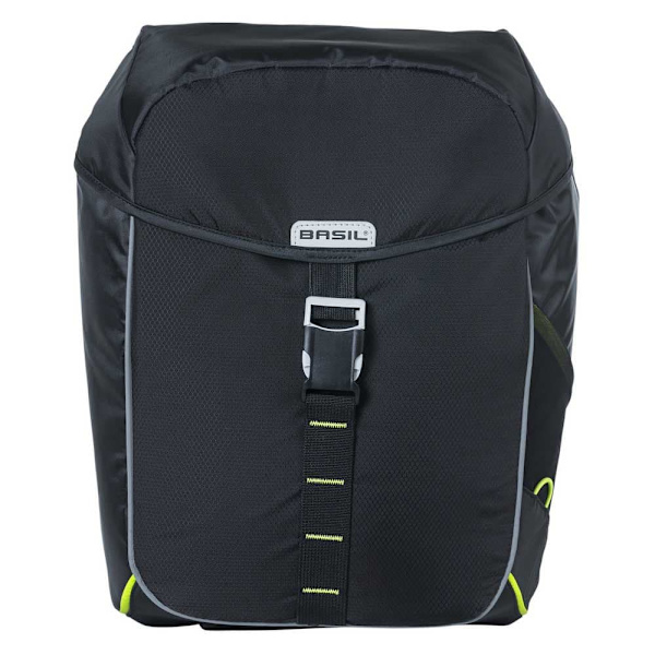 Basil Dubbel Miles 32l Cykelväska Svart