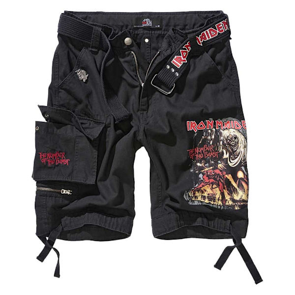Brandit Shorts Iron Maiden Savage Number Of The Beast  XL Mand