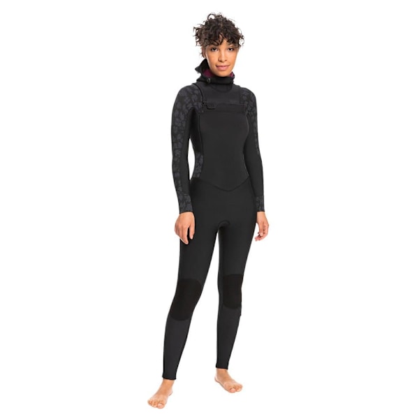 Roxy Langærmet Neoprendragt Foran Med Lynlås 5/4/3 Mm Swell Series Sort 8