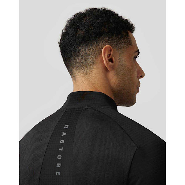Castore Apex Aeromesh Halv Lynlås Langærmet T-shirt  L Mand