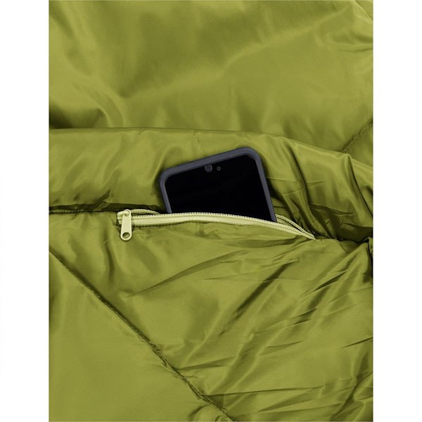 Vaude Sovepose Sioux 1000 Ii Grøn Regular / Right Zipper
