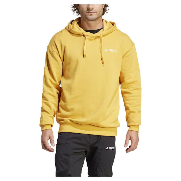 Adidas Hættetrøje Organiser Logo Gul 2XL Mand