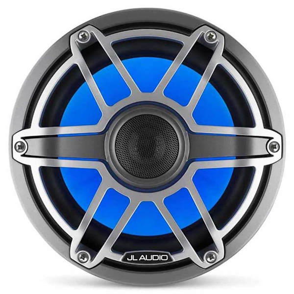 Jl Audio M M6-880x-s-gmti-i 6 Marin Koaxial Med Transflektiv Led Belysning Vit,Grå 125W