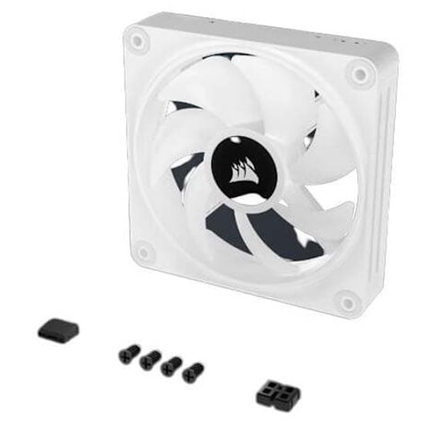 Corsair 12x12 Qx120 Icue Link Rgb Expansion Kit Blæser Transparent