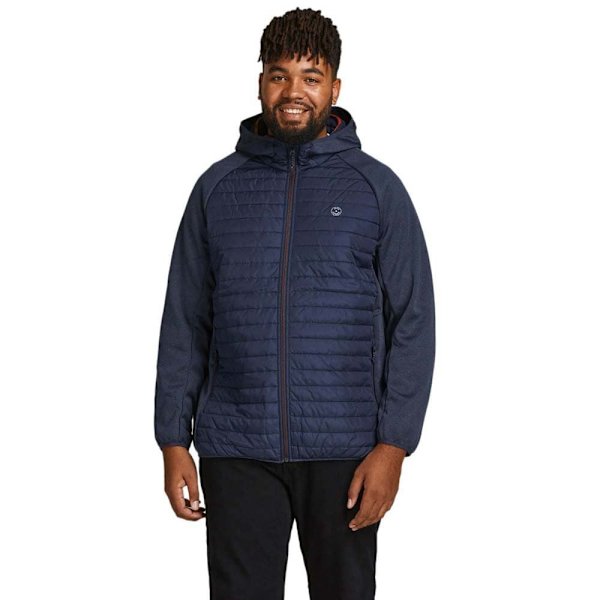 Jack & Jones Multi Quilted Ket Jakke Blå 8XL Mand
