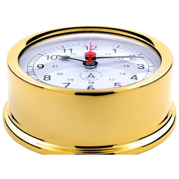 Autonautic Instrumental Nautisk Kvartsklocka R95d Guld