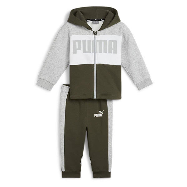 Puma Minicats Colorblock Set Grönt,Grå 4-6 Months Pojke