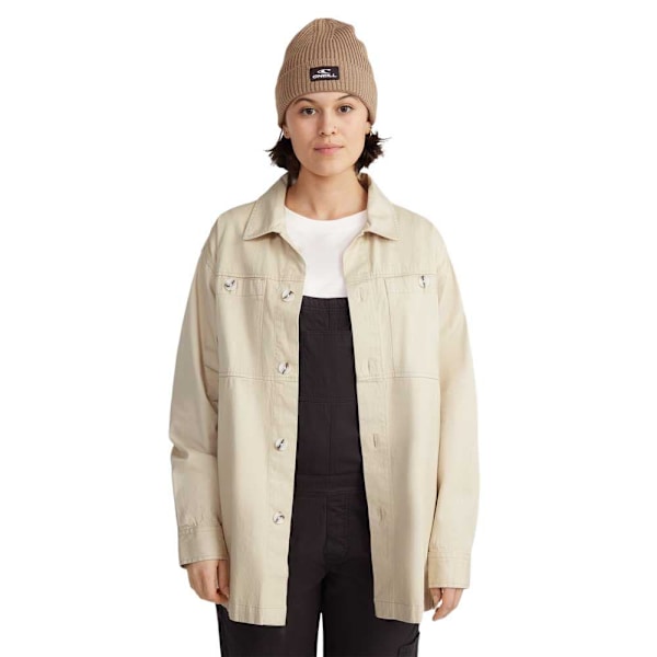 O´neill Twill Overtrøje Beige M Kvinde