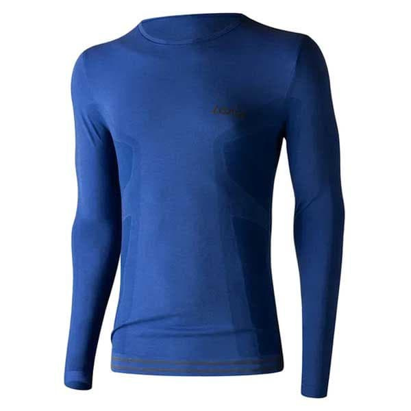 Lenz Merino 6.0 Långärmad Baslager Blå XL Man