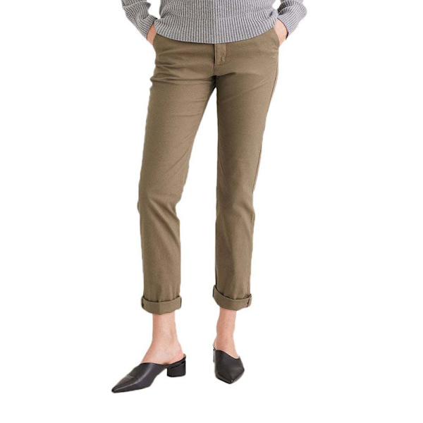Dockers Weekend Slim Ankle Chinobyxor Brun 25 / L Kvinna