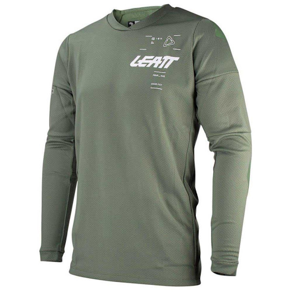 Leatt 4.5 T-shirt Med Lång ärm Grönt M Man