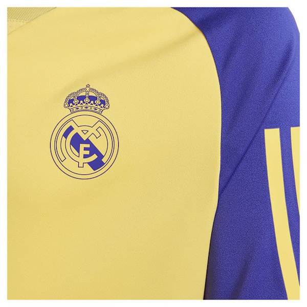 Adidas Nuorten Lyhythihainen T-paita Koulutus Real Madrid 23/24 Keltainen 15-16 Years