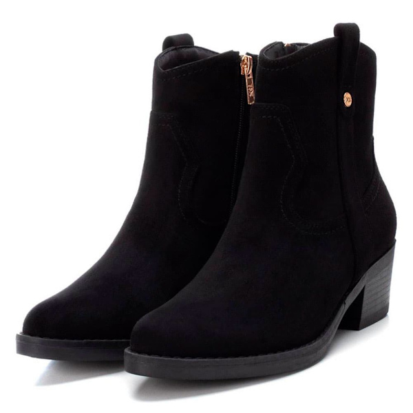 Xti 142039 Korkeakorkoiset Booties Musta EU 40 Nainen