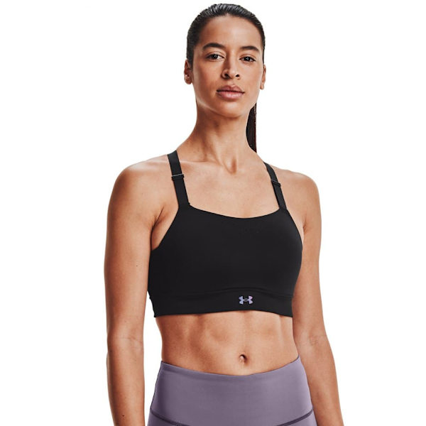 Under Armour High Support Sports Bh Til Rush™ Sort 70 / C Kvinde