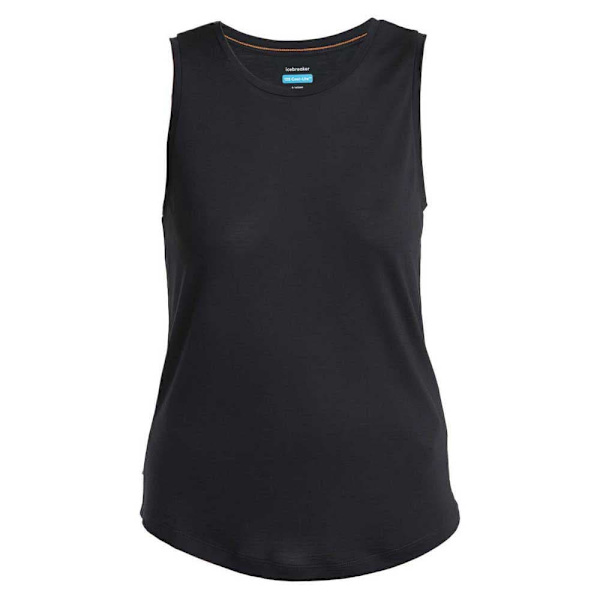 Icebreaker Ærmeløs T-shirt Merino 125 Cool-lite Sphere Iii Tank Sort M Kvinde