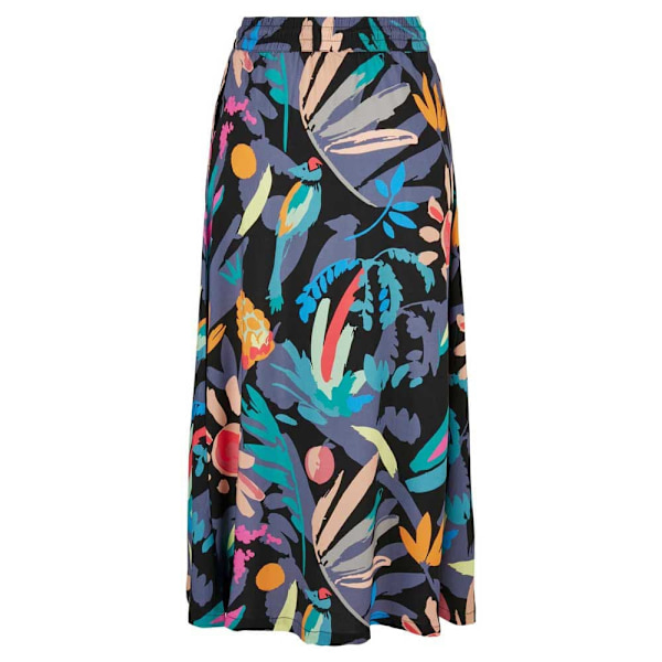 Urban Classics Midikjol Med Hög Midja Viscose Flerfärgad 4XL Kvinna