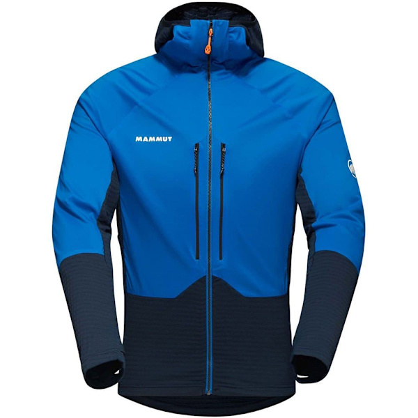 Mammut Eiger Nordwand Ml Hybrid Jakke Blå S Mand