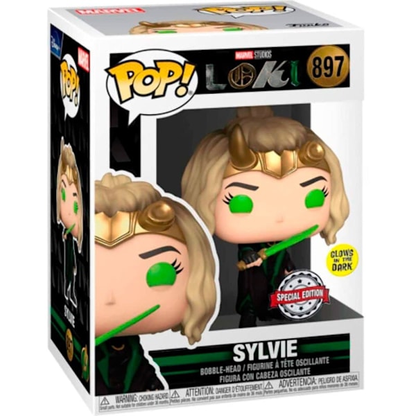 Funko Pop Marvel Loki Sylvie Exclusive Flerfarvet