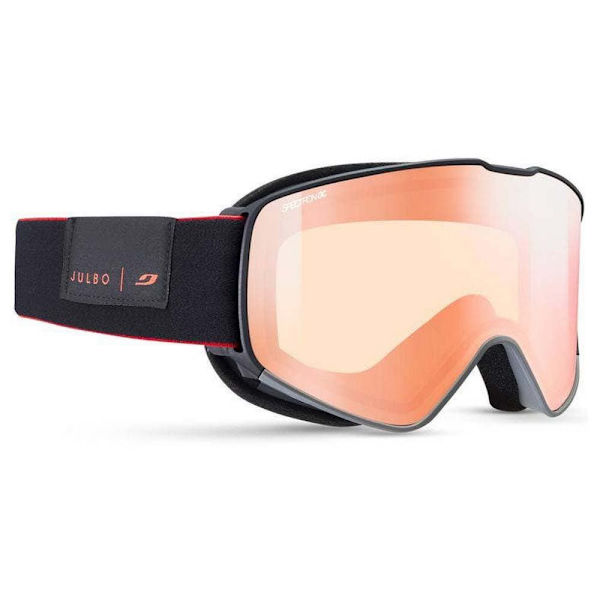 Julbo Polariserade Skidglasögon Alpha Svart Flash infra Red Red GlareControl/CAT1